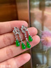 2181108、冰艳绿葫芦耳坠，22999 商品缩略图3