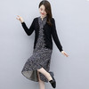 单/针织开衫套装裙子两件套2022秋季新款收腰显瘦中长款A字连衣裙dp440 商品缩略图6