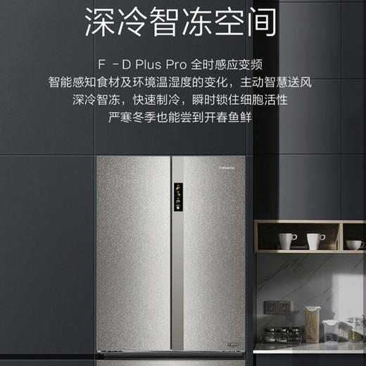 卡萨帝（Casarte）冰箱BCD-550WGCFDA4G5U1晶钻钛 商品图5