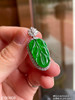 高冰艳绿叶子吊坠 39999【2190808】 商品缩略图0
