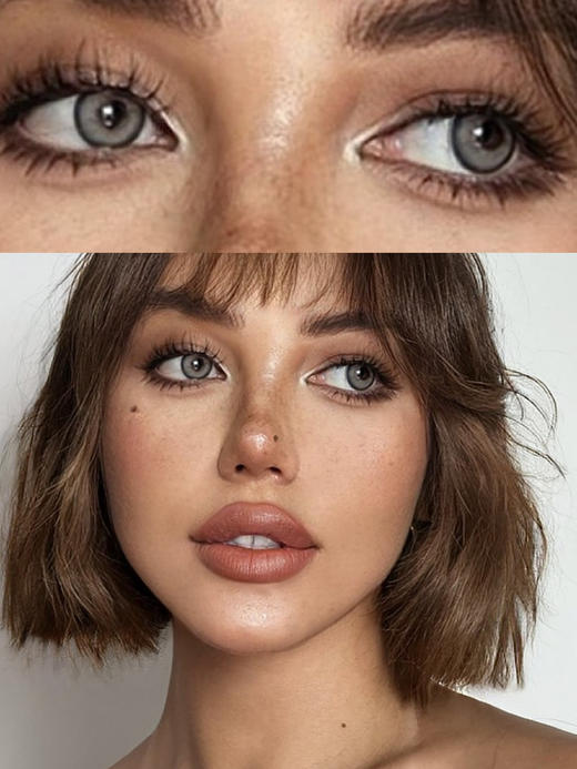 rolalens 叛逃艾丽灰 日抛 10片装 14.4mm 着色13.9mm 含水50% 商品图0