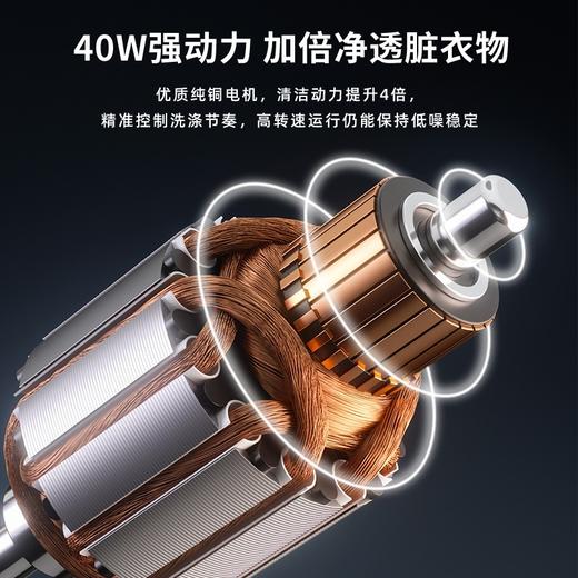 大宇折叠洗衣机FM01淡紫色【HSZG5.0】 商品图3