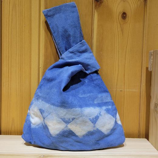 【榕江 · 扎染手提包】民族风手工制作单肩包植物蓝染包 商品图2