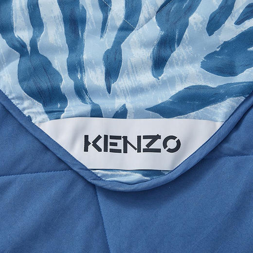 （分两个包裹发货）KENZO KSKIN 虎纹印花被KXW-022L+KENZO炫彩虎头毯KRT-016S（红）【LXKG4.0】 商品图2