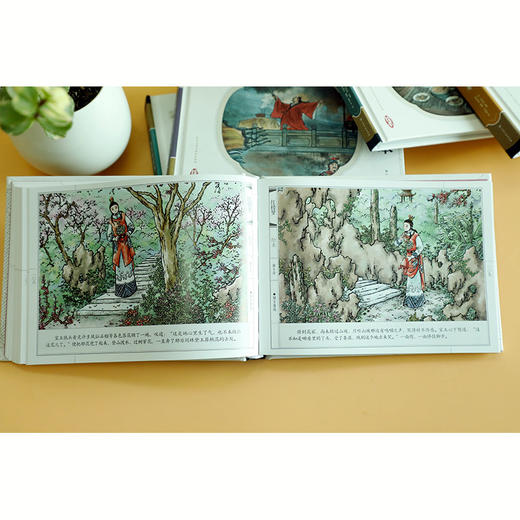 (仓发) 四大名著 红楼梦 手绘连环画 青少版 精装小人书 中华古典名著/江西高校出版社/[清]曹雪芹/9787549349463 商品图5