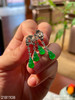 2181108、冰艳绿葫芦耳坠，22999 商品缩略图6