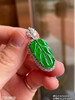 高冰艳绿叶子吊坠 39999【2190808】 商品缩略图6