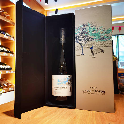 智利CASAS DEL BOSQUE特藏西拉红葡萄酒 商品图1
