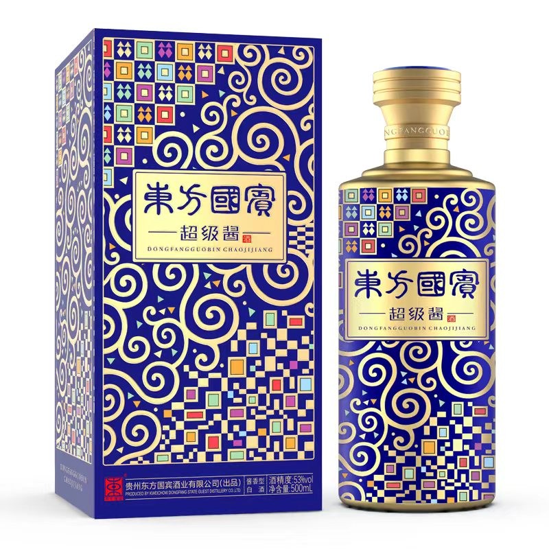 东方国宾超级酱（蓝）白酒500ml/瓶