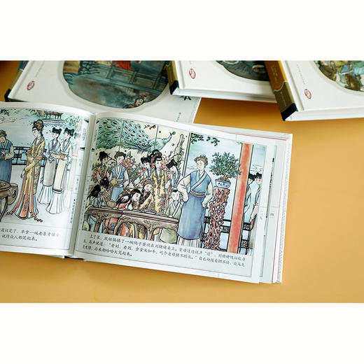 (仓发) 四大名著 红楼梦 手绘连环画 青少版 精装小人书 中华古典名著/江西高校出版社/[清]曹雪芹/9787549349463 商品图8