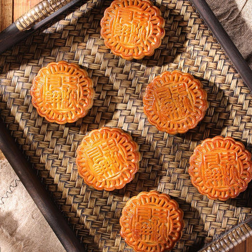 华美月饼礼盒祝福心意1000g 商品图4