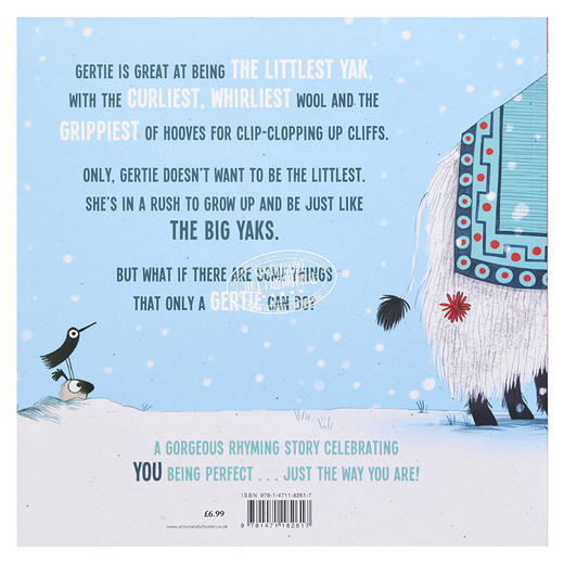 【中商原版】Kate Hindley 小牦牛 The Littlest Yak 适合依偎的书 英文原版 进口图书 儿童绘本 动物故事图画书 3岁以上 商品图1