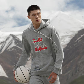 MAX% UZIS运动卫衣秋装美式篮球训练上衣潮流印花套头衫男[封锁]