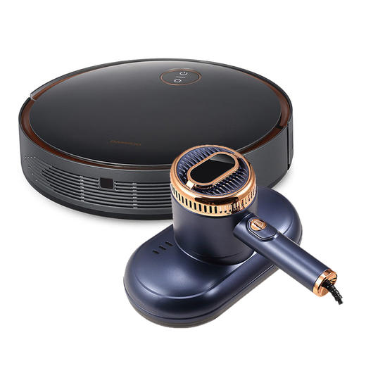 （分两个包裹发货）大宇杀菌除螨吸尘器DY-CM15+大宇全自动智能吸尘器DY-SD01【HSZG10.0】 商品图0