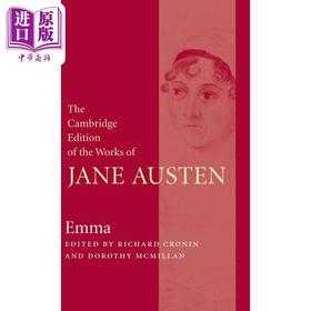 预售 【中商原版】剑桥学术版本系列 艾玛 剑桥版简 奥斯丁著作集 英文原版 Emma Jane Austen