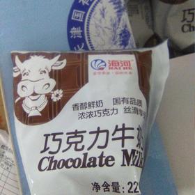 海河牛奶袋装220ml 巧克力牛奶