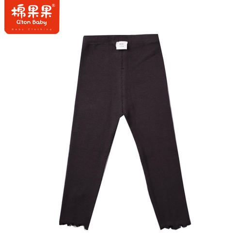 商场同款棉果果秋季新款女童针织纯棉百搭打底裤舒适柔软M322206222454 商品图2