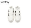 westory厚底增高复古小白鞋ins潮22年秋季新款透气休闲鞋女72471 商品缩略图2