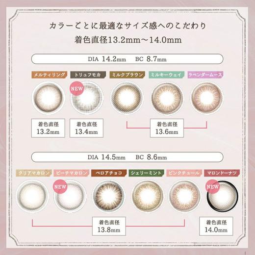 【6盒199】【清仓秒杀】【部分临期】larme 1day 10枚 MYUMYU日本直送 商品图8