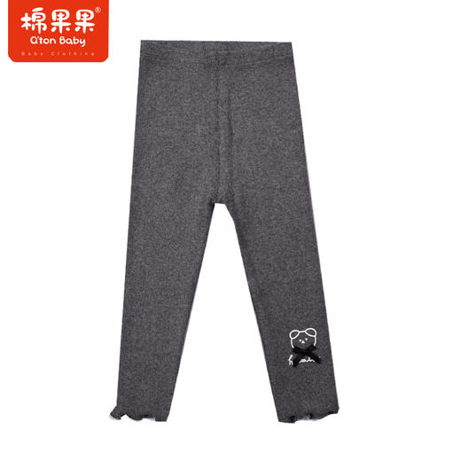 商场同款棉果果秋季新款女童针织纯棉百搭打底裤舒适柔软亲肤M322206222453 商品图0