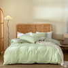 新疆长绒棉【恩宜贝】水洗棉四件套 莫兰迪拼色系列 睡在云端的舒适 商品缩略图4