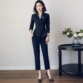 西装套装女时尚西服职业装气质女神范酒店工作服高端工装正装职场