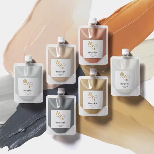 日本Honey Roa北海道洋槐蜂蜜海泥面膜泥膜海藻泥补水保湿涂抹面膜 商品图0