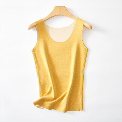 【米奈诗】2022炫彩无痕贴肤合适保暖背心无缝线无束缚6色可选 商品图4