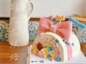 夏日清凉蝴蝶结扇型款