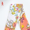 SAINTJOY/上久楷 真双面印花真丝方巾 锁藤 橘粉色 FJS20054 商品缩略图9