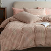 新疆长绒棉【恩宜贝】水洗棉四件套 方格系列 睡在云端的舒服 商品缩略图6