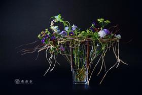 最新花艺课作品-来自知名认证花艺师纪老师