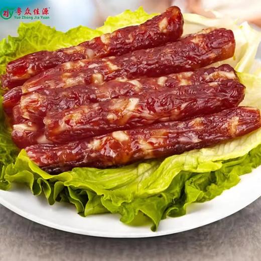 连州特产粤众佳源东陂腊肠袋装400g 传统风味自然风干 商品图2