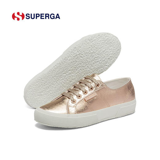 【2026新春专享】SUPERGA新款女鞋潮流欧美风休闲鞋S00C600金属覆膜亮色运动鞋板鞋（瑕疵品不退不换） 商品图0