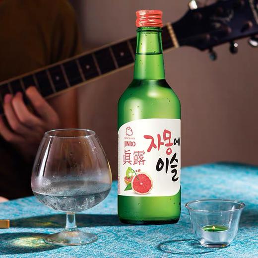 韩国真露13度西柚味烧酒360ml 商品图2