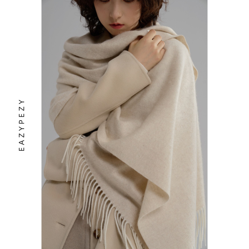 EAZYPEZY 2022AW 歌剧院羊绒披肩
