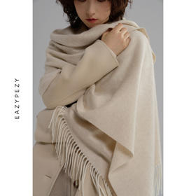 EAZYPEZY 2022AW 歌剧院羊绒披肩