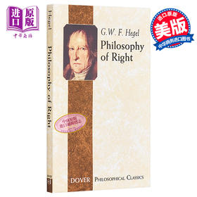 【中商原版】黑格尔：法哲学原理 英文原版 Philosophy Of Right G. W. F. Hegel