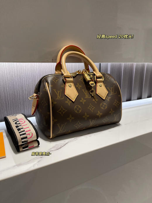 LV speedy 20 老花系列包包 商品图10