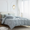 新疆长绒棉【恩宜贝】水洗棉四件套 方格系列 睡在云端的舒服 商品缩略图5
