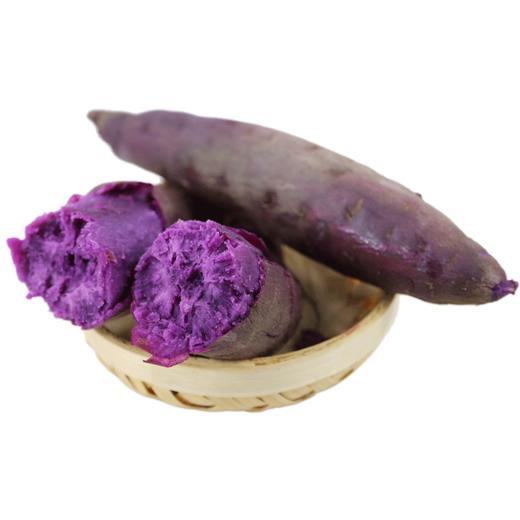 农家种植紫薯 红薯  紫皮紫瓤  皮薄肉厚  几乎无薯丝  香甜软糯  3斤/5斤 商品图7