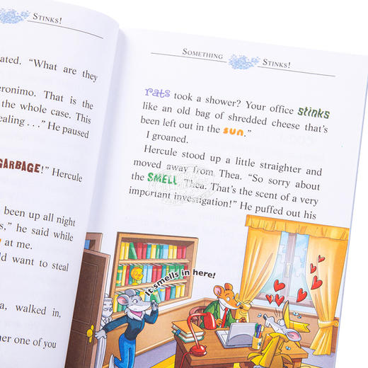 【中商原版】Geronimo Stilton 老鼠记者78 Mysterious Eye of the Dragon 儿童插图章节书 故事图画书 英文原版 进口图书 商品图3