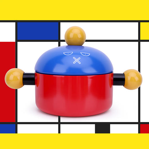 Amercook阿米尔 蒙德里安萌趣儿童系列电陶炉锅具套装 商品图3