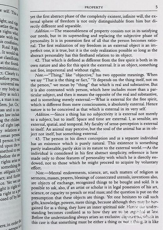 【中商原版】黑格尔：法哲学原理 英文原版 Philosophy Of Right G. W. F. Hegel 商品图8