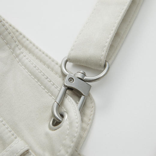 谜底可拆卸背带裤女2022秋新款小众腰封设计休闲萝卜裤223MK1126 商品图3