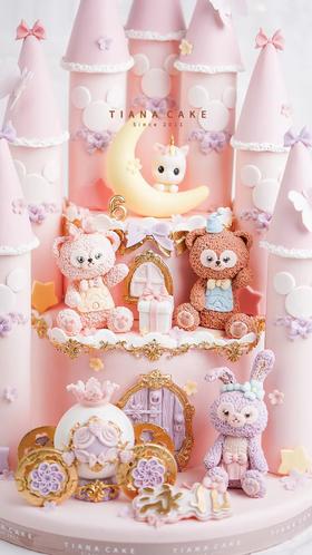 【纯手工翻糖定制款】梦幻迪士尼