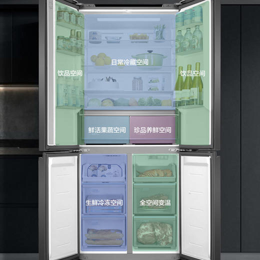 海尔（Haier）冰箱BCD-505WGHTD14B5U1 商品图5