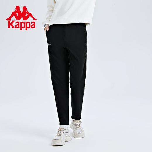 卡帕（Kappa） Kappa卡帕运动裤2022新款女针织长裤休闲小脚卫裤锥形裤K0C62AK01 商品图0