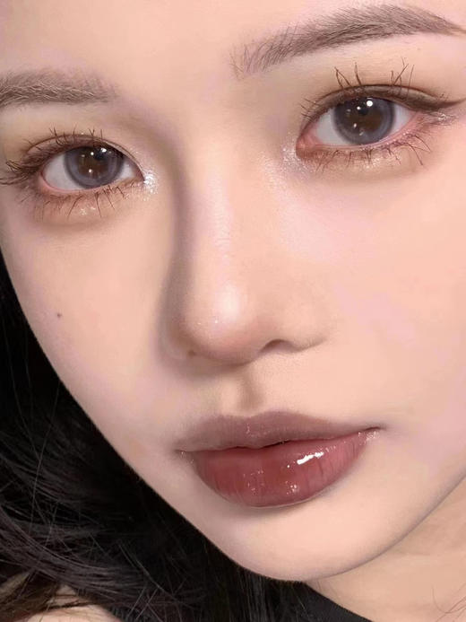 平价年抛丨水波光灰·Jellibo丨标注14.5mm 实际上眼效果14.2mm（年抛/2片装） 商品图4