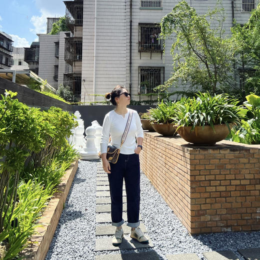 超推荐｜亨利领巨显瘦螺纹长袖T 【包邮+三天无理由退换】 商品图8